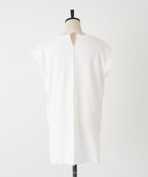 BEARDSLEY(ビアズリー)の「《FRIPIER》メローフレンチカットソー(Tシャツ/カットソー・レディース・ホワイト/ブラック/イエロー/ブロンズ/グリーン系その他2・FREE)」の14枚目の写真