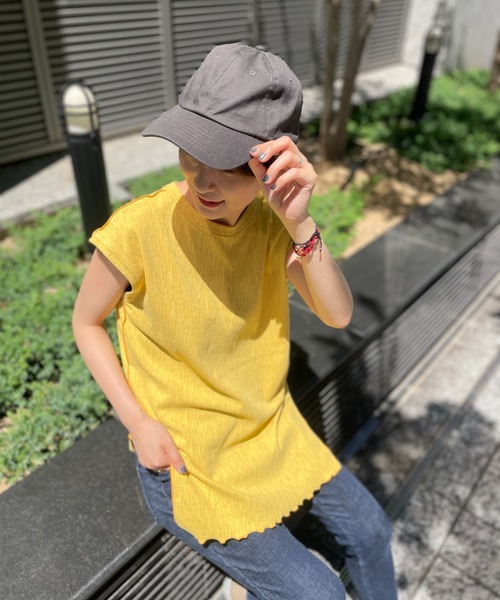 BEARDSLEY(ビアズリー)の「《FRIPIER》メローフレンチカットソー(Tシャツ/カットソー・レディース・ホワイト/ブラック/イエロー/ブロンズ/グリーン系その他2・FREE)」の21枚目の写真