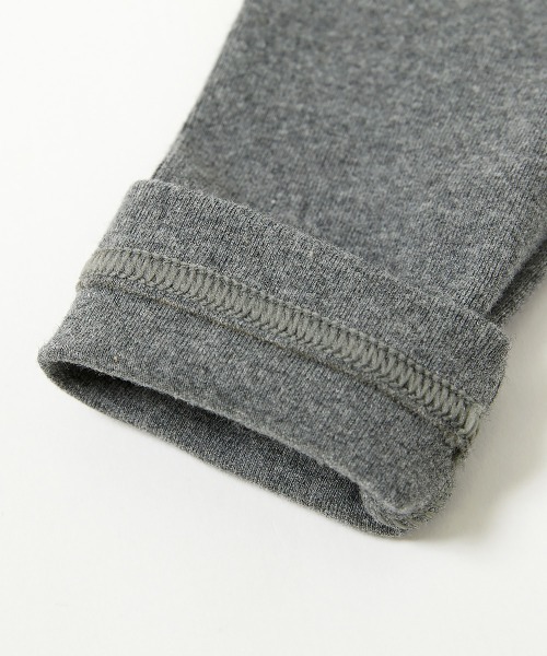 devirock（デビロック）の「無地厚手レギンス（レギンス/スパッツ・キッズ・ブラック/パープル系その他/ヘザーチャコール・80ｃｍ/90cm/110cm/100cm/120cm/130cm/140cm/150cm/160cm）」の6枚目の写真