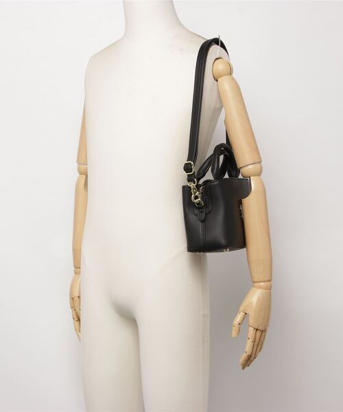 U.S. POLO ASSN.（ユーエスポロアッスン）の「【U.S. POLO ASSN.】ミニハンド　トートＳ USPA-2618 ※（トートバッグ・レディース・ブラック/ベージュ/グレー/ブルー/ホワイト系1/ホワイト系その他2/ピンク・FREE）」の11枚目の写真