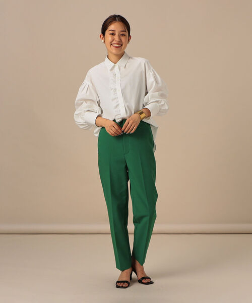 NOLLEY’S Sophi（ノーリーズソフィ）の「ダブルクロススティックパンツ（その他パンツ・レディース・ピンク/ブルー/グリーン・38/36/34）」の20枚目の写真