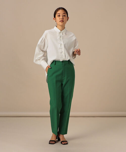 NOLLEY’S Sophi（ノーリーズソフィ）の「ダブルクロススティックパンツ（その他パンツ・レディース・ピンク/ブルー/グリーン・38/36/34）」の14枚目の写真