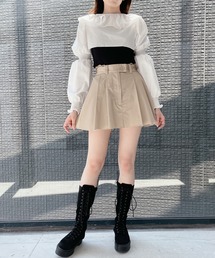 lilLilly | プリーツショートパンツ(その他パンツ)