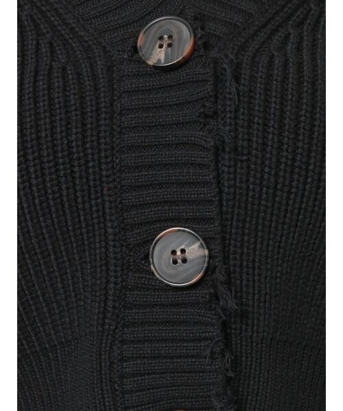 EMODA(エモダ)の「クラッシュリブショートカーディガン(カーディガン/ボレロ・レディース・ブラック/グレー/レッド/ブルー・FREE)」の22枚目の写真