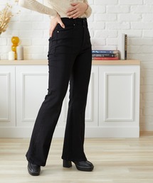 acro | ■2022秋冬新作■ハイウエストストレッチフレアーデニム/AC1476(デニムパンツ)