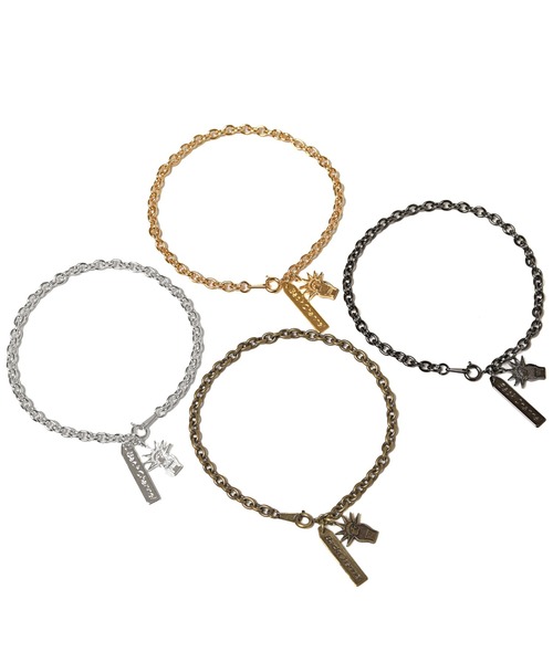 Back Channel（バックチャンネル）の「BLANTESS BRACELET（ブレスレット・メンズ・シルバー/ブラック/ゴールド/アンティークゴールド・ONE SIZE）」の5枚目の写真