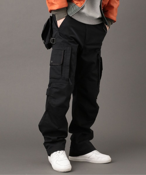 AVIREX（アヴィレックス）の「《REBUILD COLLECTION》バックパック パンツ / BACK PACK PANTS（カーゴパンツ・メンズ・オリーブ系/ブラック・M/L/2XL/XL）」の3枚目の写真