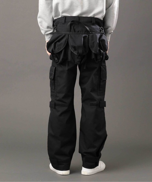 AVIREX（アヴィレックス）の「《REBUILD COLLECTION》バックパック パンツ / BACK PACK PANTS（カーゴパンツ・メンズ・オリーブ系/ブラック・M/L/2XL/XL）」の6枚目の写真