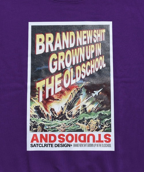 ANDSTUDIOS（アンドステュディオス）の「ANDSTUDIOS（アンドステュディオス）COLLIDE クルーネック ビッグシルエット スウェット トレーナー（スウェット・レディース・パープル/グレー/グリーン/クリーム/ワインレッド/ブラック/カーキ・ONE SIZE）」の7枚目の写真