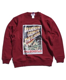 ANDSTUDIOS（アンドステュディオス）COLLIDE クルーネック ビッグシルエット スウェット トレーナー