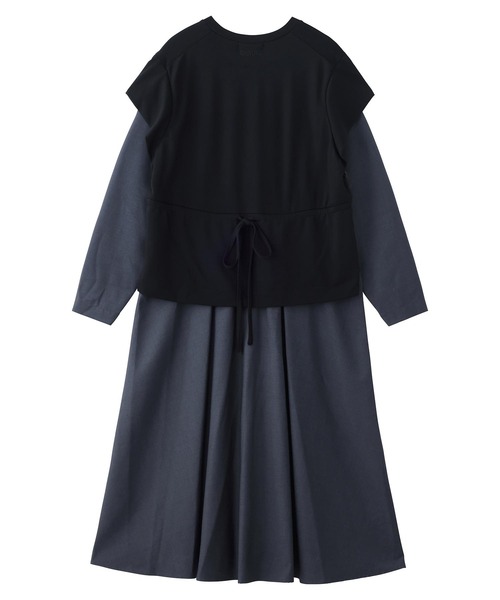 サイラス カジュアルドレス BACK LAYERED DRESS SILAS 111212041001 レディース ベージュ Free サイラス] カジュアルドレス BACK LAYERED DRESS 111212041001