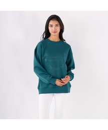 Ocean Pacific/オーシャンパシフィック スウェット クルーネック 長袖 リブ ドロップショルダー トップス トレーナー