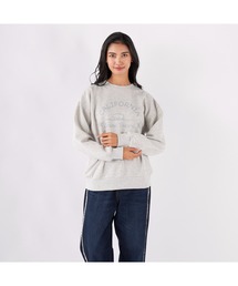 Ocean Pacific/オーシャンパシフィック スウェット クルーネック 長袖 リブ ドロップショルダー トップス トレーナー