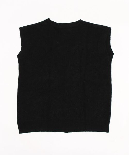 Ritzy(リッツィー)の「Vネックカーディガンベスト(ベスト・レディース・ライトグレー/ブラック/ブラウン/ダークグレー・FREE)」の5枚目の写真