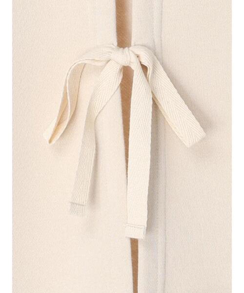 Samansa Mos2（サマンサ モスモス）の「◎前後着ミニ裏毛ベスト（Tシャツ/カットソー・レディース・ブラウン/キナリ/カーキ・ﾌﾘ-）」の22枚目の写真