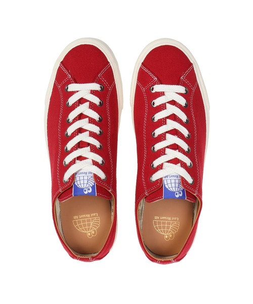 Last Resort AB（ラストリゾート・エービー）の「VM003 CANVAS LO RED/WHITE（スニーカー・メンズ・レッド・10h/6/10/5h/7/9/11/8h/7h/5/6h/8/4h/9h）」の3枚目の写真