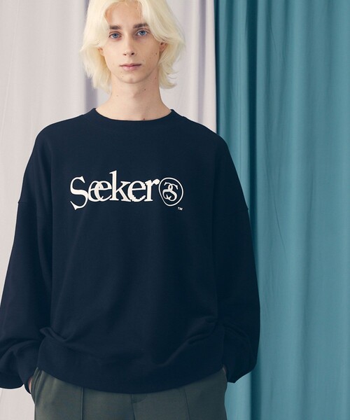 PUBLUX（パブリュクス）の「【SeeSew/シーソー】 Seeker LOGO SWEAT