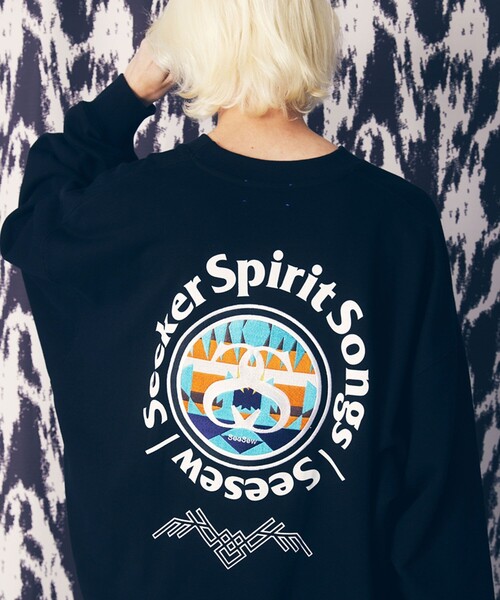 PUBLUX（パブリュクス）の「【SeeSew/シーソー】 Seeker LOGO SWEAT