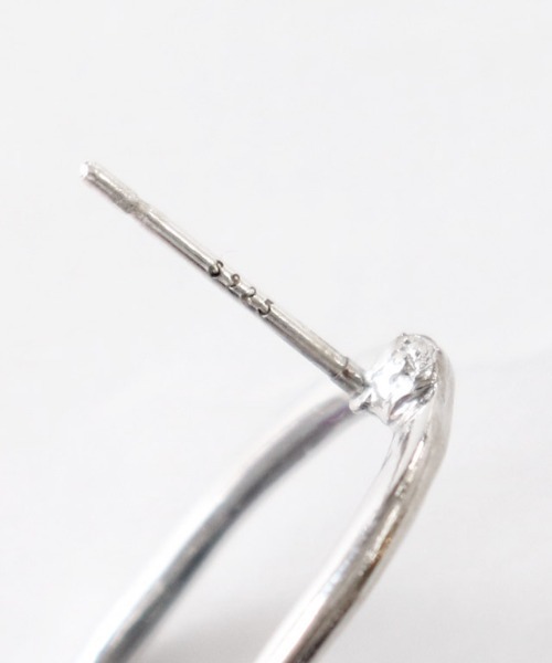 Pierrot(ピエロ)の「【silver925】925ポストリングピアス(ピアス(両耳用)・レディース・シルバー/ゴールド・FREE)」の15枚目の写真