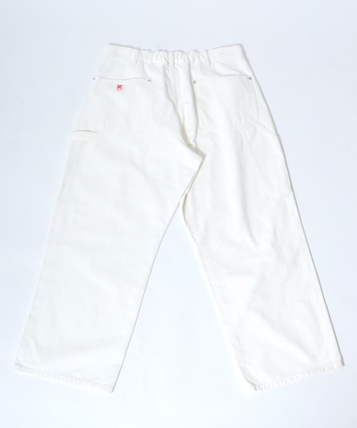 Lee(リー)の「Lee(リー) X-LINE ペインターパンツ/ワイドデニムパンツ/ワイドカラーパンツ(デニムパンツ・メンズ・ブルー/イエロー/オレンジ/ピンク/ブルー系その他/ホワイト/ブルー系その他2/グリーン・L/M/XL)」の10枚目の写真