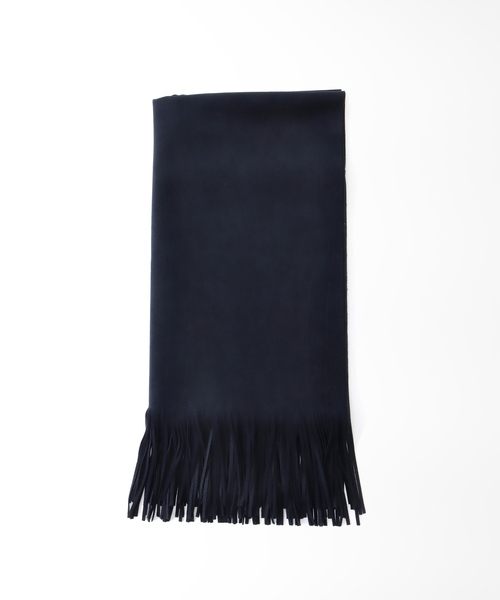 plage（プラージュ）の「【FULADD/フラード】 ECO SUEDE ストール（マフラー・レディース・ネイビー・FREE）」の3枚目の写真