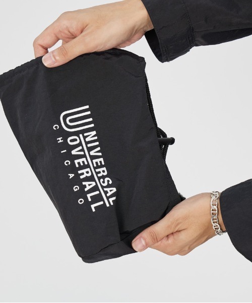 UNIVERSAL OVERALL（ユニバーサルオーバーオール）の「撥水 オーバーコート【OVER COAT】（ナイロンジャケット・メンズ・ブラック/オリーブ/ベージュ・S/M/L）」の20枚目の写真