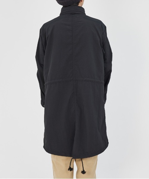 UNIVERSAL OVERALL（ユニバーサルオーバーオール）の「撥水 オーバーコート【OVER COAT】（ナイロンジャケット・メンズ・ブラック/オリーブ/ベージュ・S/M/L）」の17枚目の写真