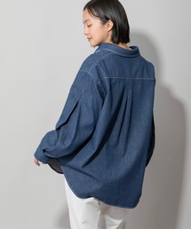 Munich | 8ozウォッシュデニムタックスリーブシャツ(シャツ/ブラウス)