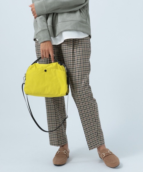 BAYFLOW（ベイフロー）の「7PKソフトボストンバッグ（ボストンバッグ・レディース・ベージュ/イエロー/ブルー/ブラック・FREE）」の8枚目の写真