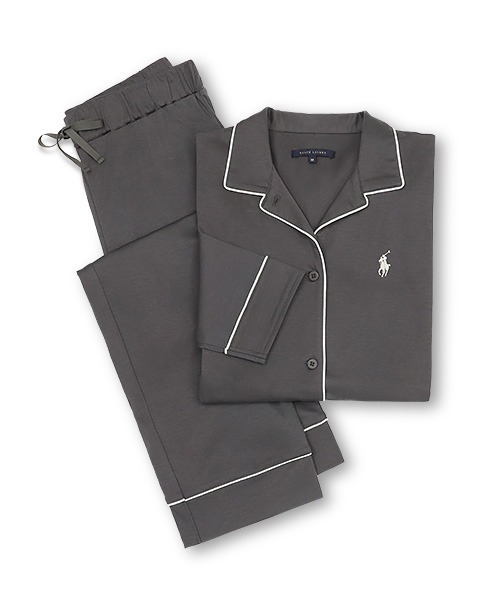 【ラルフローレン】ソフトスムース テーラード パジャマ Mサイズ POLO RALPH LAUREN HOME(ポロ ラルフ ローレン ホーム)の