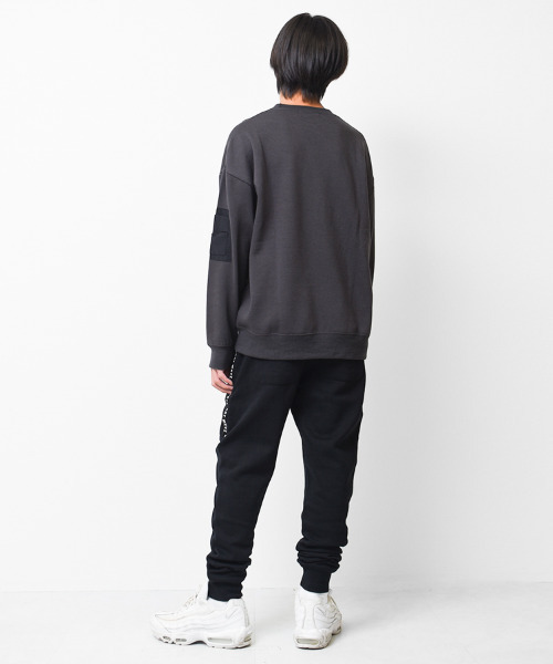 RAT EFFECT(ラットエフェクト)の「【裏起毛】ラインロゴスウェットパンツ(スウェットパンツ・キッズ・チャコールグレー/杢グレー/ブラック・150/120/130/140/160/170)」の4枚目の写真
