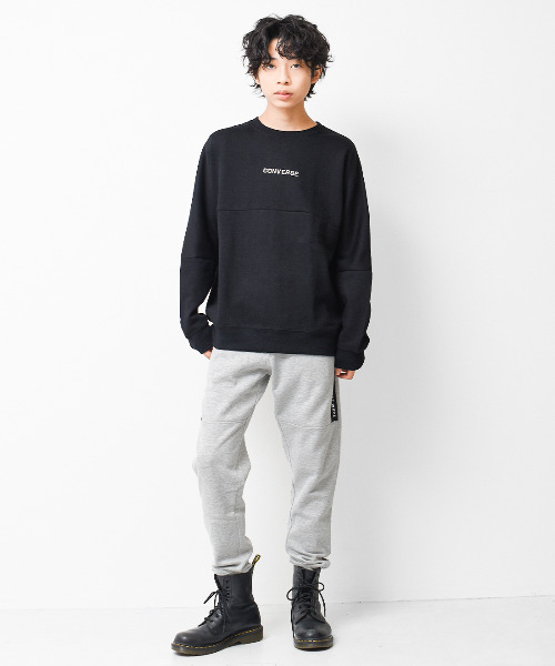 RAT EFFECT(ラットエフェクト)の「【裏起毛】ラインロゴスウェットパンツ(スウェットパンツ・キッズ・チャコールグレー/杢グレー/ブラック・150/120/130/140/160/170)」の6枚目の写真