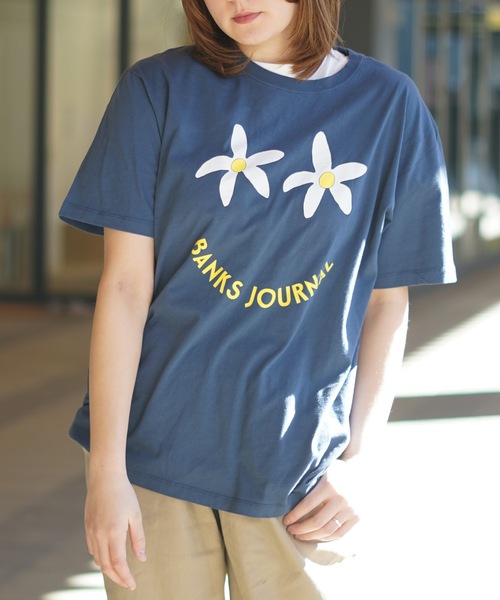 BANKS(バンクス)の「DESIGN TEE/BANKS(バンクス)半袖Tシャツ(Tシャツ/カットソー・メンズ・グリーン/ブルー/オフホワイト・MEDIUM/LARGE/SMALL/X-LARGE/X-SMALL)」の14枚目の写真