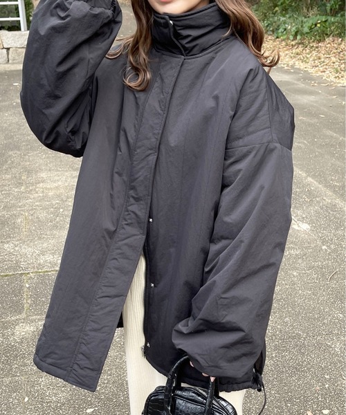 美品　ルネ　中綿ジャケット　キルティング　34　ブラック セール】中綿キルティングジャケット【ZOZOTOWN限定アイテム】（ダウン