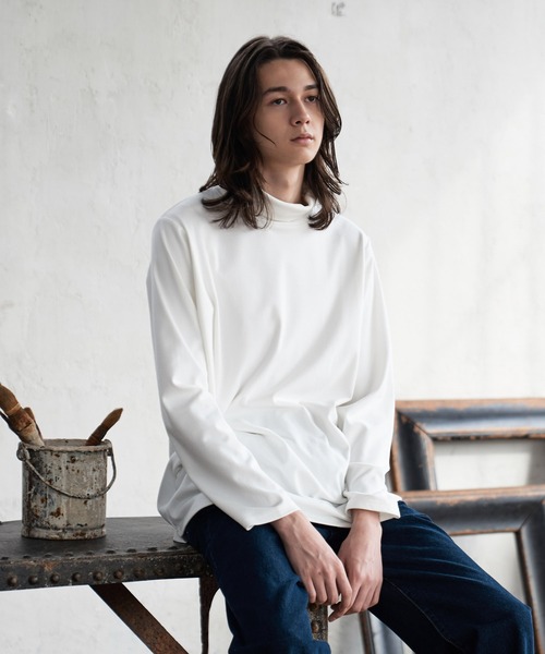 DOOPZ（ドープス）の「ヘビータートルネックロンT（Tシャツ/カットソー・メンズ・グリーン/ホワイト/ブラック・X-SMALL/SMALL/MEDIUM/LARGE）」の18枚目の写真