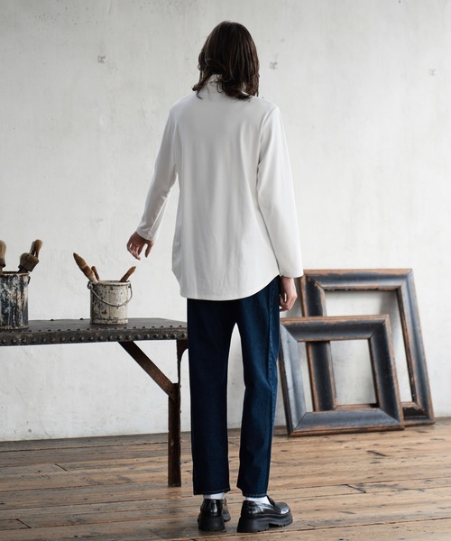 DOOPZ（ドープス）の「ヘビータートルネックロンT（Tシャツ/カットソー・メンズ・グリーン/ホワイト/ブラック・X-SMALL/SMALL/MEDIUM/LARGE）」の8枚目の写真