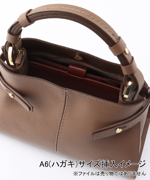 La TOTALITE（ラトータリテ）の「【LORISTELLA/ロリステッラ】2WAY BAG（ハンドバッグ・レディース・ベージュ系その他/ブラック・FREE）」の8枚目の写真