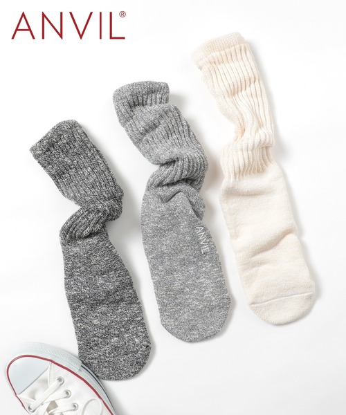 ANVIL(アンヴィル)の「【ANVIL】3パック チューブソックス/3P Tube Socks/ANS060 MURS(ソックス/靴下・メンズ・その他5/ホワイト/ブラック/その他1/その他2/その他3/その他4・FREE)」の5枚目の写真