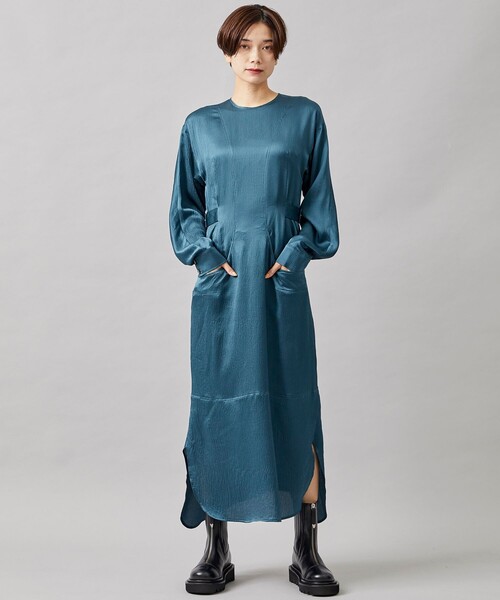 AKANE UTSUNOMIYA(アカネウツノミヤ)の「【AKANE UTSUNOMIYA/(アカネウツノミヤ)】WAL-FOP51-2012(ワンピ)(ドレス・レディース・サックスブルー・38/36)」の6枚目の写真