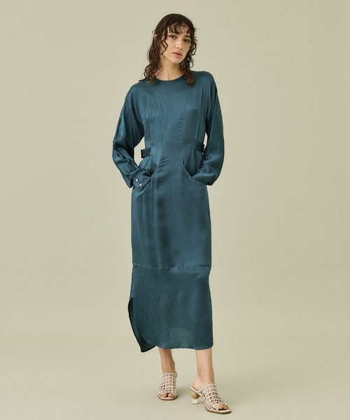 AKANE UTSUNOMIYA(アカネウツノミヤ)の「【AKANE UTSUNOMIYA/(アカネウツノミヤ)】WAL-FOP51-2012(ワンピ)(ドレス・レディース・サックスブルー・38/36)」の16枚目の写真