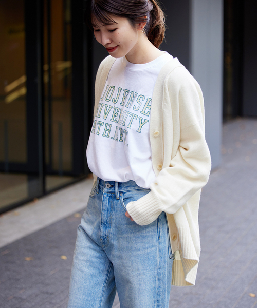 Odub（オーダブ）の「【】別注【Odub/オーダブ】ロゴプリントロングスリーブTシャツ（Tシャツ/カットソー・レディース・ライトブルー/ブラック/イエロー系その他/ホワイト・FREE）」の13枚目の写真