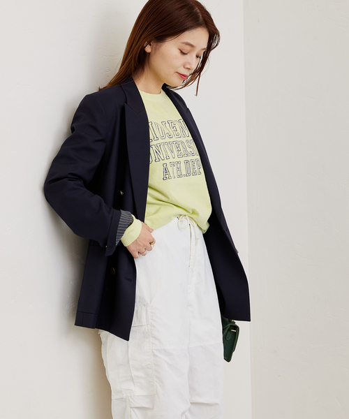 Odub（オーダブ）の「【】別注【Odub/オーダブ】ロゴプリントロングスリーブTシャツ（Tシャツ/カットソー・レディース・ライトブルー/ブラック/イエロー系その他/ホワイト・FREE）」の20枚目の写真