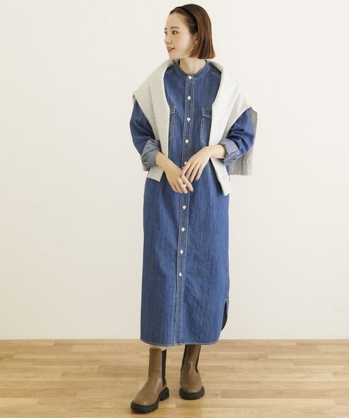URBAN RESEARCH（アーバンリサーチ）の「インディゴデニムシャツ