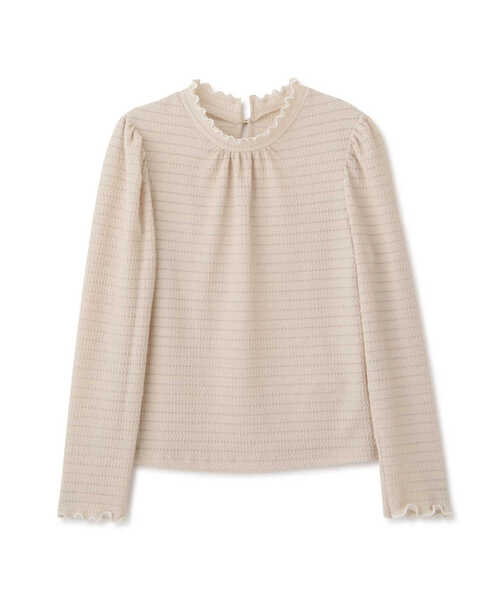 PROPORTION BODY DRESSING（プロポーションボディドレッシング）の「＜Ｅ＞ふくれジャガードトップス / 1213167200（Tシャツ/カットソー・レディース・ホワイト系その他/ベージュ/カーキ・MEDIUM/SMALL）」の19枚目の写真