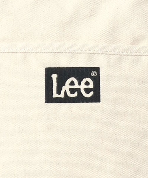 Lee(リー)の「Lee/リー キャンバス ロゴ カラー配色 トートバッグ(トートバッグ・レディース・ホワイト×ブラック/ホワイト×グリーン/ホワイト×グレー/ホワイト×ネイビー・FREE)」の8枚目の写真