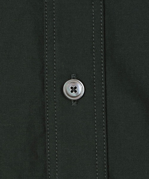 HAVERSACK(ハバーザック)の「HAVERSACK | 〈別注〉ラウンドカラーシャツ MEN(シャツ/ブラウス・メンズ・ダークグリーン/ホワイト/ベージュ・M/XL/L)」の15枚目の写真