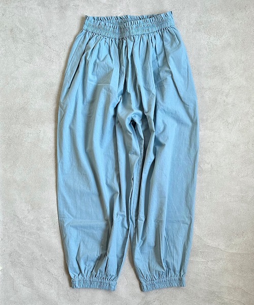 A BOND（アボンド）の「コットンイージーパンツ/おとな（その他パンツ・レディース・ライトブルー/レモンイエロー/ラベンダー/ピンク・160cm）」の2枚目の写真