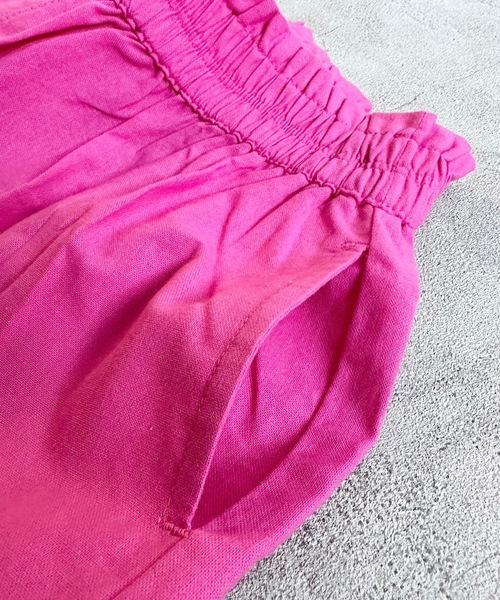 A BOND（アボンド）の「コットンイージーパンツ/おとな（その他パンツ・レディース・ライトブルー/レモンイエロー/ラベンダー/ピンク・160cm）」の5枚目の写真