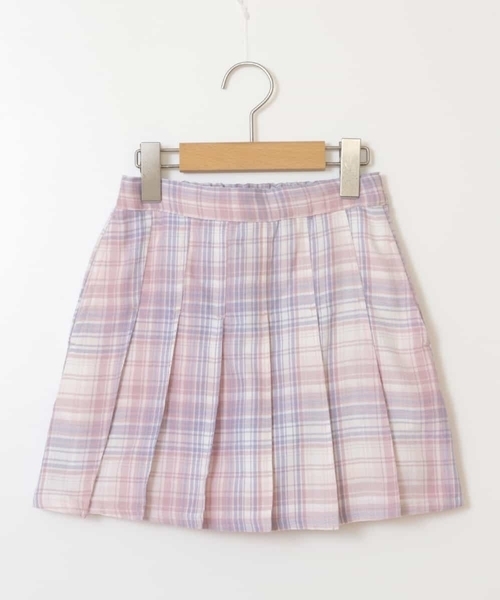 a.v.v（アーヴェヴェ）の「[100-130]インナーパンツ付きプリーツスカート（スカート・キッズ・ブラック/ピンク・120/130/100/110）」の18枚目の写真