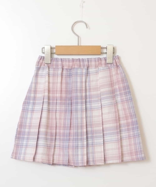 a.v.v（アーヴェヴェ）の「[100-130]インナーパンツ付きプリーツスカート（スカート・キッズ・ブラック/ピンク・120/130/100/110）」の12枚目の写真